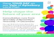 Help shape the future of your area - WordPress.com · 2017. 11. 12. · Have YOUR SAY on our Vale of Aylesbury Local Plan It’s your plan, do take the time to have your say Help