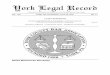 CASES REPORTED - PA Legal Ads2 YORK LEGAL RECORD June 23, 2011 JOHN L. GOOD late of York Twp., York Co., PA deceased. Kim Forry, Daniel Good and David Good, c/o 135 North …