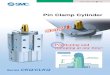 Pin Clamp Cylinder · ∗ Minimum operating pressure when cylinder part and locking part use same piping is 0.2 MPa. Basic Specifications Action Bore size mm Fluid Proof pressure