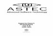 Report for Phase 4, the final phase. Year 9-10 ... - ASTECgoal of presenting ASTEC to a wider scientific community. ASTEC conducts technical seminars, and seminars directed to an industrial