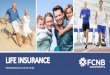 Power point presentation -life insurance · 40% of those who have life insurance feel they don’t have enough $155,000 is the average amount of life insurance According to a 2017