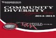 Community Diversity Program Series Program 2014-2015.pdf · veteran status. This diversity creates a richness that enhances the campus climate. Community Diversity Program Series