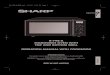 R-798-A MICROWAVE OVEN WITH TOP AND BOTTOM GRILL … · 4 ENGLISH OVEN AND ACCESSORIES 1 Control panel 2 Oven lamp 3 Grill heating element (top grill) 4 Waveguide cover 5 Oven cavity