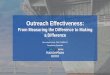 Outreach Effectiveness - HudsonMann · As part of our evaluation of our outreach and recruitment efforts towards individuals with disabilities, we have reviewed progress towards our