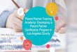 Parent Partner Training Academy: Developing a Parent ...cmhacy.org/.../05/CMHACY-ParentPartnerTraining.pdf · Conveying purpose of the training The importance of training specifically