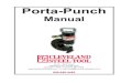 Porta-Punch - Trick Toolsof replacement punches and dies for The Porta Punch. The following round punch sizes and corresponding dies are available for immediate shipment: 5/16" 3/8"