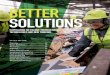 BETTER SOLUTIONS - sustainability.wm.com · recycling and organics collection, processing and marketing; ... › Direct Support of Our Commercial Customers: Our commercial customers