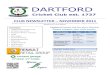 Newsletter November 2011[2] - Dartford Cricket Club...Newsletter November 2011[2].ppt Author Tim Clark Created Date 11/17/2011 1:11:21 PM 