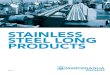 STAINLESS STEEL LONG PRODUCTS · DIMENSIONAL TOLERANCE EN 10278 Tolleranze dimensionali EN 10278 product type tolerance class according to ISO 286-2 h6 h7 h8 h9 h11 Cold-drawn Trafilato