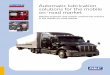Automatic lubrication solutions for the mobile on-road market · 2012. 1. 13. · Whether you need a fully automated lubrication system or a single point kit to condense lubrication