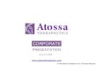 CORPORATE · 10/06/2020  · ABOUT ATOSSA THERAPEUTICS Clinical-stage biopharmaceutical company ... AT-301 Nasal Spray 6.7M COVID-19 cases world-wide(1) Oral Endoxifen –for MBD
