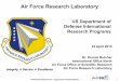 Air Force Research Laboratoryengineering.utep.edu/useu2dworkshop/docs/butcher.pdf• Organic Materials Chemistry • Natural Materials and Systems • Atomic and Molecular Physics