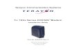 Terayon Communication Systems - SpeedGuide · 2013. 1. 1. · Terayon Communication Systems TJ 700x Series DOCSIS Modem Installation Guide Part No. 8500229 Rev. C 4988 Great America