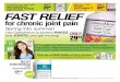 Incredible joint pain relief Glucosamine Strength Chondroitin ......at your favourite participating natural food store. While quantities last! Spring into summer! Use OsteoMove to