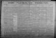 The Plymouth tribune. (Plymouth, Ind.) 1905-05-04 [p ]. · the name of the church, St. Thomas Church. Within the metallic box placed in the corner stone were the following articles,