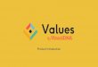 Values Product Intro Deck - VisualDNA · • Look at individuals, teams or whole company’s values • Match candidates to their team, their boss or the company’s values ... yours,