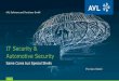 IT Security & Automotive Security...2018/06/04  · München und Warschau • Ist Teil der AVL Gruppe (Sitz in Graz, > 8.000 Mitarbeiter weltweit) und komplett in das globale AVL Netzwerk