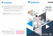 RZF-1217-A · Comparison of cooling seasonal power consumption based on average Energy Saving CSPF values Throughout the cooling season, Daikin’s new inverter models reduce energy