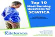 Top 10 - Cadence Physical Therapy Co€¦ · At Cadence Physical Therapy ***SUPER IMPORTANT POINT: There are different treatment programs for Lower Back Pain and the 3 Causes of Sciatica