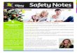 Safety Notes - Home Utah Safety Council€¦ · Defibrillation with an Automated External Defibrillator (AED) is the known treatment for Sudden Car-diac Arrest. Is your company pre-pared?