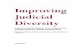 Improving Judicial Diversity - gov.uk · Final Annual Report (2014) produced by the Judicial Diversity Taskforce . June 2015 . A Report on the progress towards delivery of the ‘Report