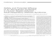 Safety Surfactant in Sepsis-Induced Respiratory Distress Syndrome · 2010. 5. 17. · SurfactanttherapyforARDSinhu¬ mans has been limited to a few case reports where surfactant was