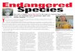 Endangered Species - WordPress.com€¦ · “Endangered Species” is the culmination of two months of interviews and research by Creative Loafing staff writer Alex Pickett into