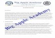 BIG APPLE REOPENING PLAN 2020 - Bambi Academy OF BIG... · Big Apple Academy RE-OPENING PLAN 2020 Introduction The Big Apple Academy, a private co-educational school, serving Grades
