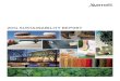 2014 SUSTAINABILITY REPORT - Marriott International · policies bring us customer preference and loyalty from the next generation travelers and workforce . Travelers care about companies
