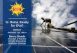 Is Maine Ready for EVs? - E2Tech E2Tech... · 10/19/2017  · –EVs and Renewables- Solves Intermittency/Creates new renewable demand •Stop fighting over solar and grow the pie!