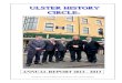 ULSTER HISTORY CIRCLE...Celebrating Achievers Project, which ran from 2007-12 and benefited from Lottery funding of £49,600, was a considerable success, with its aims achieved, and