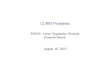 CLRM Problems - kenbenoit.net€¦ · CLRM Problems ME104: Linear Regression Analysis Kenneth Benoit August 16, 2012