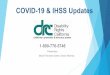 COVID-19 & IHSS Updates COVID Training 6.9.20... · COVID-19 & IHSS Updates 1-800-776-5746 Presenters: Maria Fernanda Iriarte, Senior Attorney