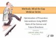 Methods: Mind the Gap Webinar Series ODP... · Two projects I mentioned in my 2013 Mind the Gap ... Precessation nicotine patch. Yes. No: Precessation ad lib oral NRT (gum) Yes: No
