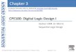 CPE100: Digital Logic Design I - UNLV Department of ... · 2. Sketch state transition diagram 3. Write state transition table 4. Select state encodings 5. Rewrite state transition