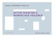 ACTIVE SHOOTER & WORKPLACE VIOLENCE - AGC-NM Active Shooter & Workplace Violence:Preparednessand Response