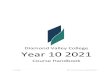 Diamond Valley College Year 10 2021 · Elective Subjects - Digital Technologies 18 Digital Technologies 18 3D Product Design Printing. 19 Elective Subjects - Humanities 20 Crime And