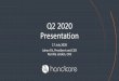 Q2 2020 Presentation - handicaregroup.com · Repositioned Handicare geared to reach medium- term objectives Summary Q2 2020 – Good progress despite heavy disruption 2. Significant