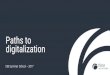 Paths to digitalization - Institute for Social Banking€¦ · Paths to digitalization – Coopetition, platforms, BaaS 45. 46. 47 Coopetition. 48 Coopetition. 49 Coopetition Blockchain