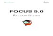 FOCUS 9 - District School Board of Collier County ... FOCUS: 9.0 Release Notes Collier County Public
