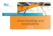 Green Buildings and Sustainability - RLI Corp....Green Buildings and Sustainability DPLE 119 January 4, 2017. RLI Design Professionals is a Registered Provider with The American Institute