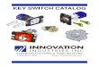 KEY SWITCH CATALOG - Innovation Industries€¦ · KEY SWITCH CATALOG ELEVATOR FIXTURES & PUSH BUTTONS 1.800.843.1004