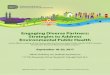 Engaging Diverse Partners: Strategies to Address ...September 18-20, 2017 NIEHS Building 101, Rodbell Auditorium 111 TW Alexander Drive, Research Triangle Park, N.C. National Institutes