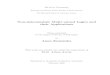Non-deterministic Multi-valued Logics and their Applicationsmis.hevra.haifa.ac.il/~annazam/publications/thesis.pdf · ii Abstract Non-deterministic multi-valued matrices (Nmatrices)