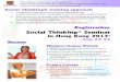 Social Thinking® Seminarsocialthinkinghk.com/images/training/Flyer_20130823-24.pdf · Social Thinking® Seminar in Hong Kong 2013’ Aug 23-24 Registration The Chinese University