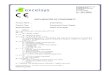 DECLARATION OF CONFORMITY - Mouser Electronics...Doc No: 41023 rev. 00 - Declaration of Conformity CoolX Series 60601-1-2 Prepared: S. I. Cionca Date: 17 th October 2016 Excelsys Technologies