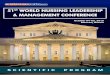 51 WORLD NURSING LEADERSHIP & MANAGEMENT CONFERENCE · NEC-002 Title: A study on the relationship between Warfarin related Knowledge, medication adherence, sick role behavior of cardiac