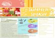 SUMMER SPLASH - Healthy Meals for Children€¦ · SUMMER SPLASH JULY is ANTI-BOREDOM MONTH! Hop into Happy Serving! Site Spotlights! Hop into Happy Serving! The Wizard of NDS . Follow