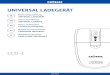 UNIVERSAL LADEGERÄT · 2019. 9. 17. · CARGADOR UNIVERSAL Manuale di istruzioni CARICATORE UNIVERSALE Li-ion 3.6V 7.2V NiMH/ NiCd 100% UNIVERSAL LADEGERÄT LCD-1. 02 DE GB/FR ES/IT