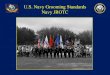 U.S. Navy Grooming Standards Navy JROTC · 2018. 9. 11. · hair/grooming/personal appearance while in uniform shall present a neat, professional appearance. Male Hair Regulations